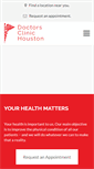 Mobile Screenshot of doctorsclinichouston.com